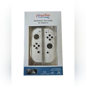 Clear TPU Protective Case for Switch 2 Joy-Con Controllers